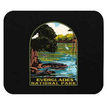 Discover everglades national park Mouse Pads