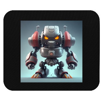Discover Angry 3D Robot Mouse Pads