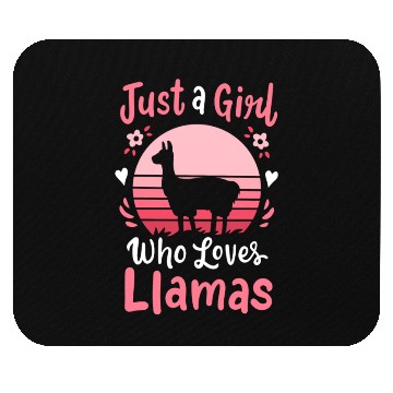 Discover Llamas Llama Lover Retro Mouse Pads