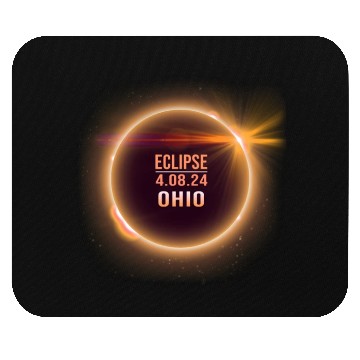 Discover Ohio Total Solar Eclipse 04082024 Totality Phases Mouse Pads