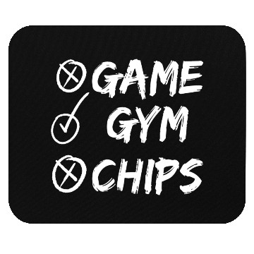 Discover Game Gym Chips Mouse Pads
