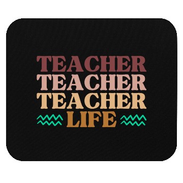 Discover TEACHER life - Funny Teacher's gift Mouse Pads