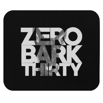 Discover Zero Bark Thirty Belgian Malinois Military Dog Mouse Pads