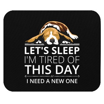 Discover Beagle Mouse Pads