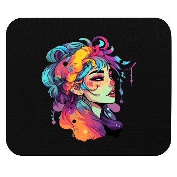 Discover Colorful Beauty Vibrant Watercolor Mouse Pads