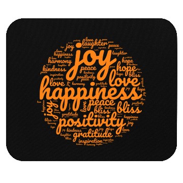 Discover Embrace the Positive Vibes Mouse Pads