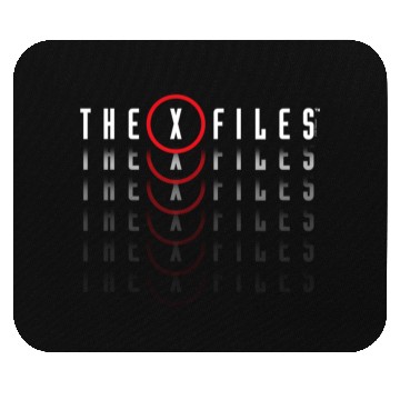 Discover X-Files Repeating Logo Mouse Pads