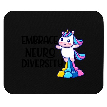 Discover embrace neurodiversity trending Mouse Pads