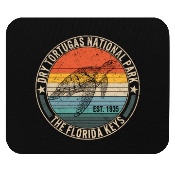 Discover Dry Tortugas National Park Florida Keys Beach Mouse Pads