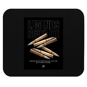 Discover Legends Never Die Mouse Pads