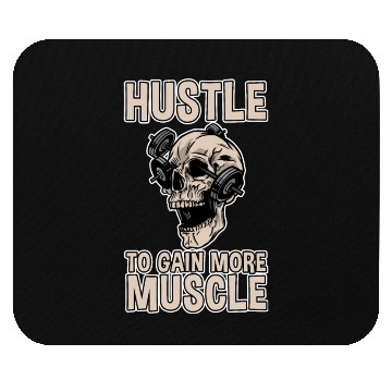 Discover Hustle To Gain More Muscle 2 Mouse Pads