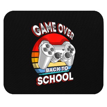 Discover Funny Game Over Teacher Student Controller Back Mouse Pads