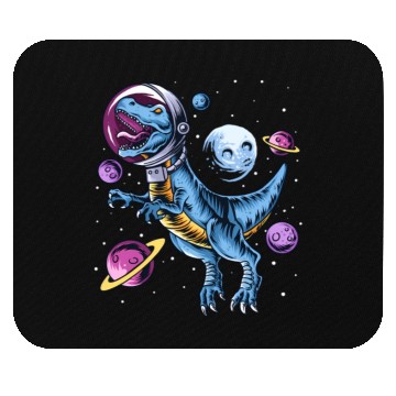 Discover Dinosaur Astronauts Science Fiction Science Mouse Pads
