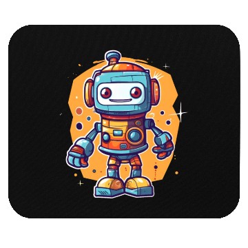 Discover Robot Baby Robotic Future Engineer Technology Mouse Pads