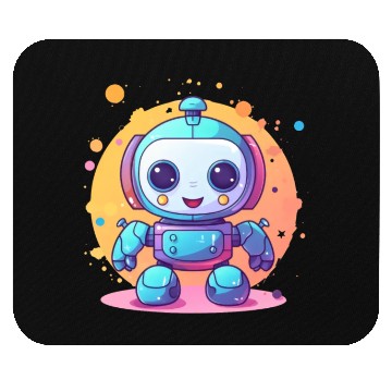 Discover Robot Baby Robotic Future Engineer Technology Mouse Pads