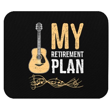 Discover My Retirement Plan Guitar Mouse Pads