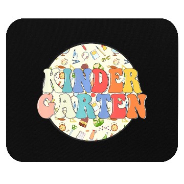 Discover First Day Kindergarten Teacher Student Back To Mouse Pads