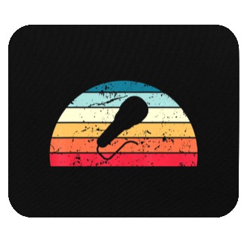Discover Karaoke Sunset distressed Sunrise Mouse Pads