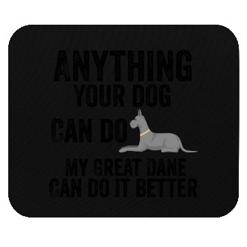 Discover Great Dane Dog Mouse Pads