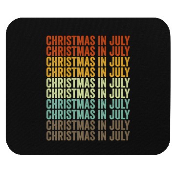 Discover Christmas In July Mouse Pads