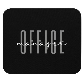 Discover Office Manager Admin Officer Admin Manager Mouse Pads