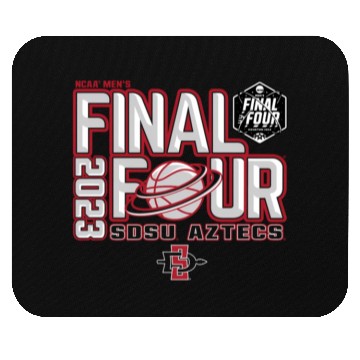 Discover San Diego State Aztecs Final Four 2023 Baetball Mouse Pads