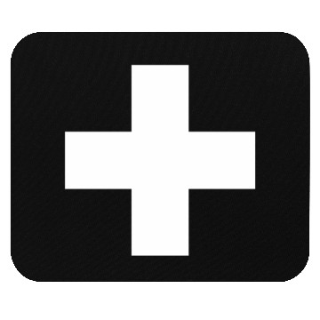 Discover Swiss Cross Switzerland Flag Mouse Pads