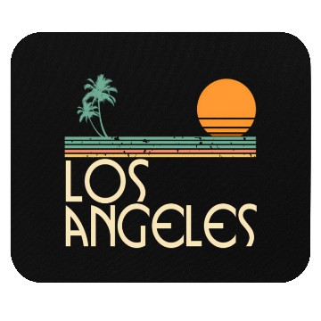 Discover Los Angeles California Mouse Pads