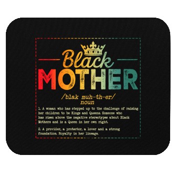 Discover Black Mother African Americans Mothers Day Junetee Mouse Pads