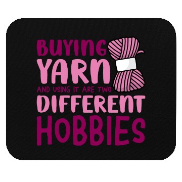 Discover Buying yarn and using it Mouse Pads