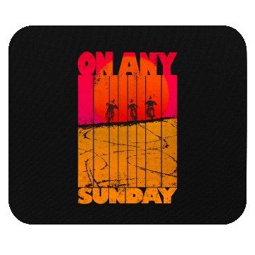 Discover On Any Sunday Mouse Pads