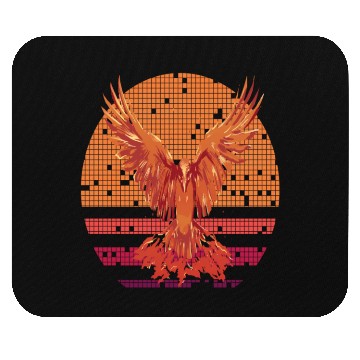 Discover Firebird Fantasy Fire Phoenix Rise From Ashes Mouse Pads