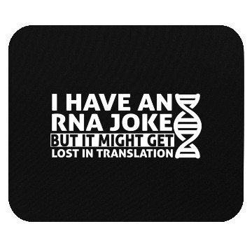Discover Biology Rna Joke Lost Translation Microbiology Mouse Pads