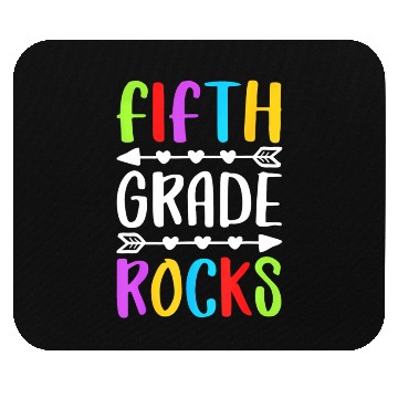 Discover Fifth Grade Rocks 5th Grade Back To School Mouse Pads