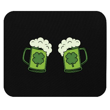 Discover Drinking Green Beer Boobs Shamrock Irish Patric Mouse Pads