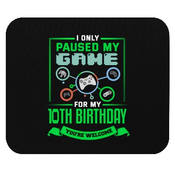 Discover 10 Gamer 10Th Bday Mouse Pads