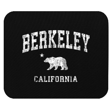 Discover Berkeley California Ca Distressed Sports Mouse Pads