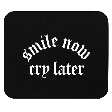 Discover Chicano Tattoo Gang Smile Now Cry Mouse Pads