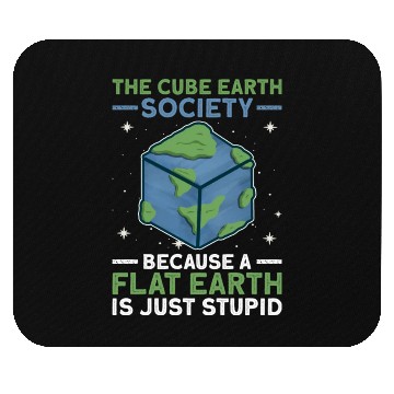 Discover The Cube Earth Society Earth Planet Space Lover Mouse Pads