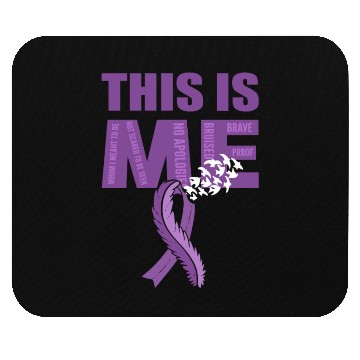 Discover This Is Me Epilepsy Warrior Mouse Pads