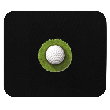 Discover Golf Ball Green Grass Golfer Golf Player Golfing Mouse Pads