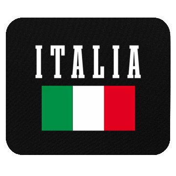 Discover Italia Italian Flag Italy Pride Mouse Pads