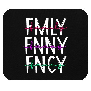 Discover Family funny fancy inspiration parenting quotes Mouse Pads