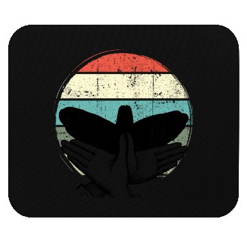 Discover Animal Shadows bird Mouse Pads