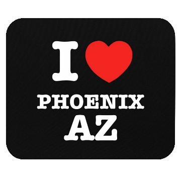 Discover I Heart Phoenix Arizonna Love Mouse Pads