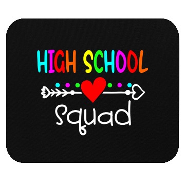 Discover High School Squad Teacher Student Kid Back To Mouse Pads
