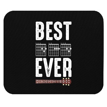 Discover Best Dad Ever Guitarist Daddy Musical Instrument Mouse Pads