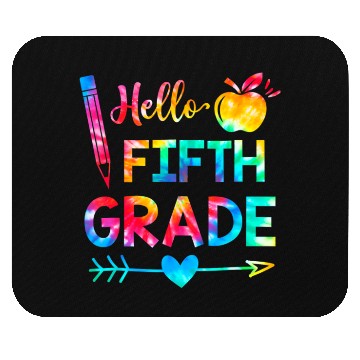 Discover Tie Dye Hello 5th Grade Teachers Students Back To Mouse Pads