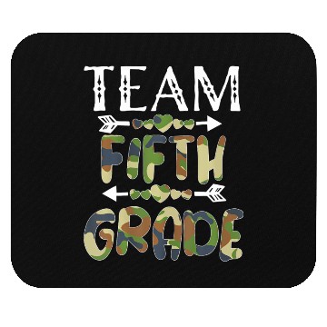 Discover Team 5th Fifth Grade Camo Teacher Student Back To Mouse Pads