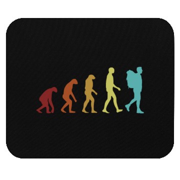 Discover Hiking Evolution Backpacking Outdoor Wander Hiker Mouse Pads